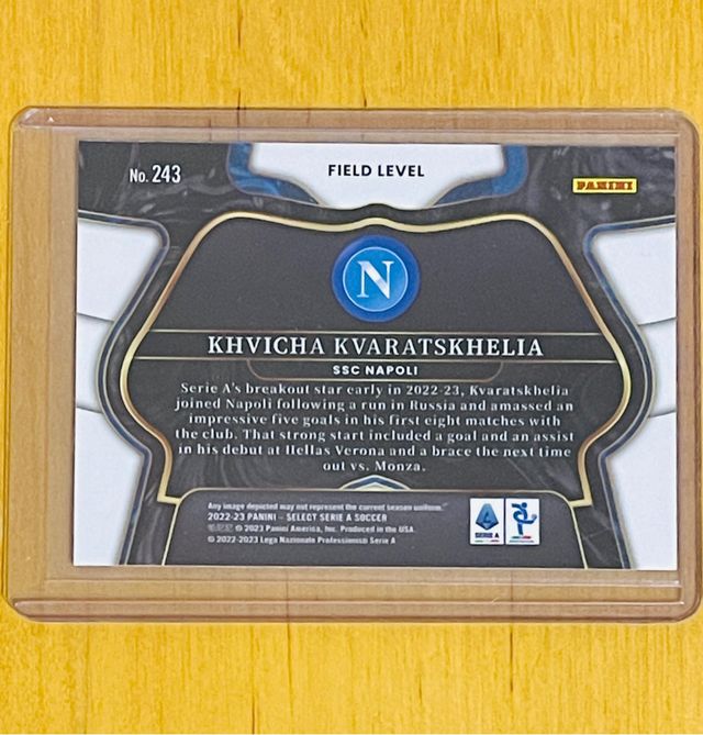 Kvaratskhelia - Napoli - rookie Select Field Level