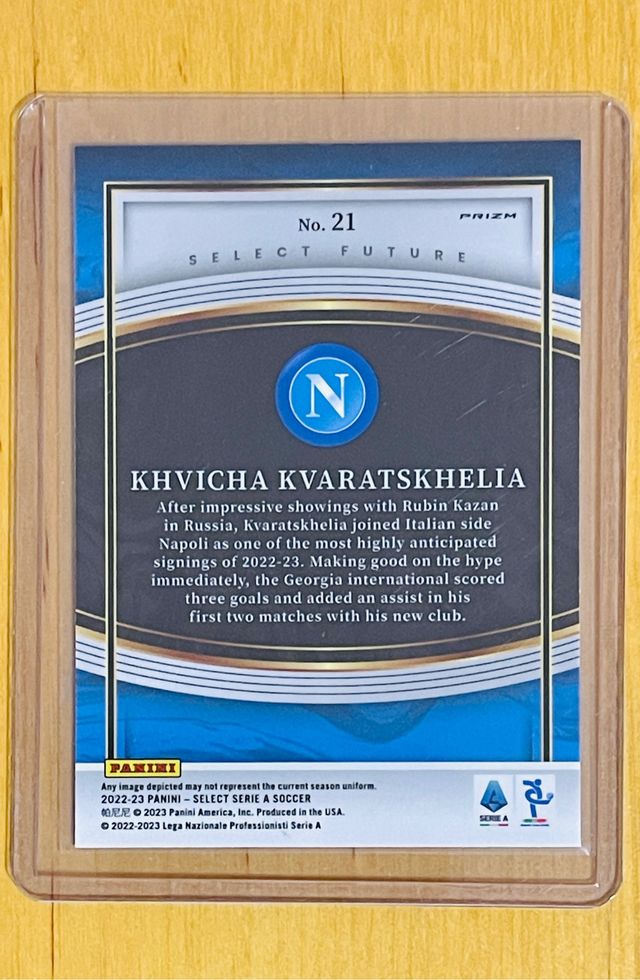 Kvaratskhelia - Napoli - Rookie - Future - Select