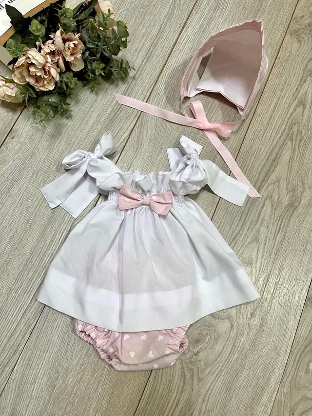 Conjunto de playa bebé : Toalla, vestido, capota