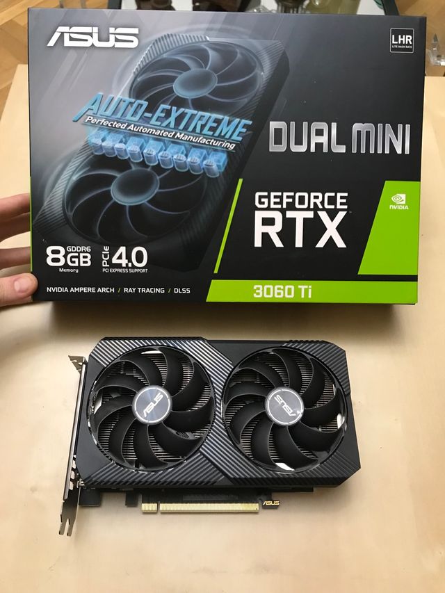 Asus GeForce RTX 3060 Ti dual mini V2 OC 8GB GDDR6