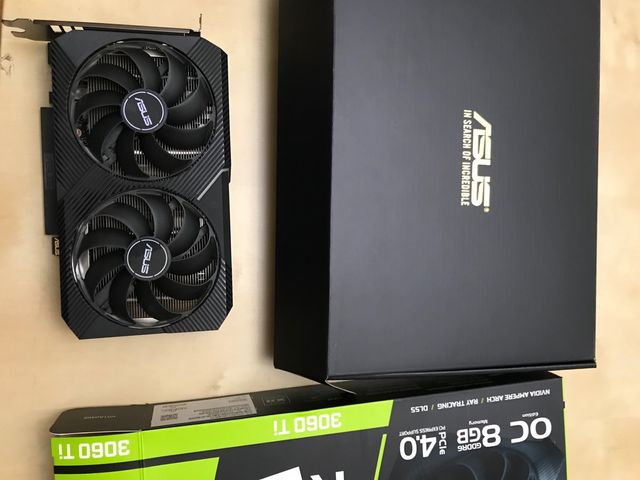 Asus GeForce RTX 3060 Ti dual mini V2 OC 8GB GDDR6