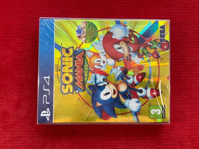 Funda Pet Protector Sonic Mania Plus Ps4