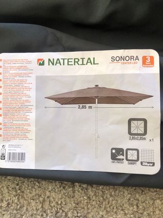 Sombrilla,lona de parasol terraza