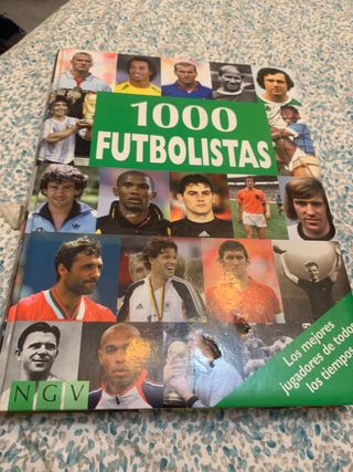 libro los 1000 futbolistas