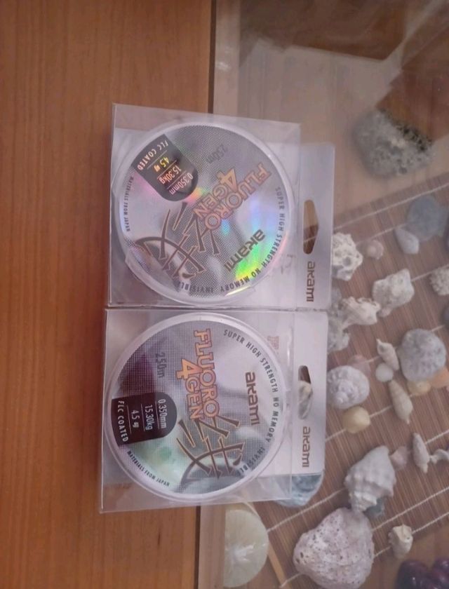 Akami Fluorocarbono 0.35 y 0.40mm. A estrenar