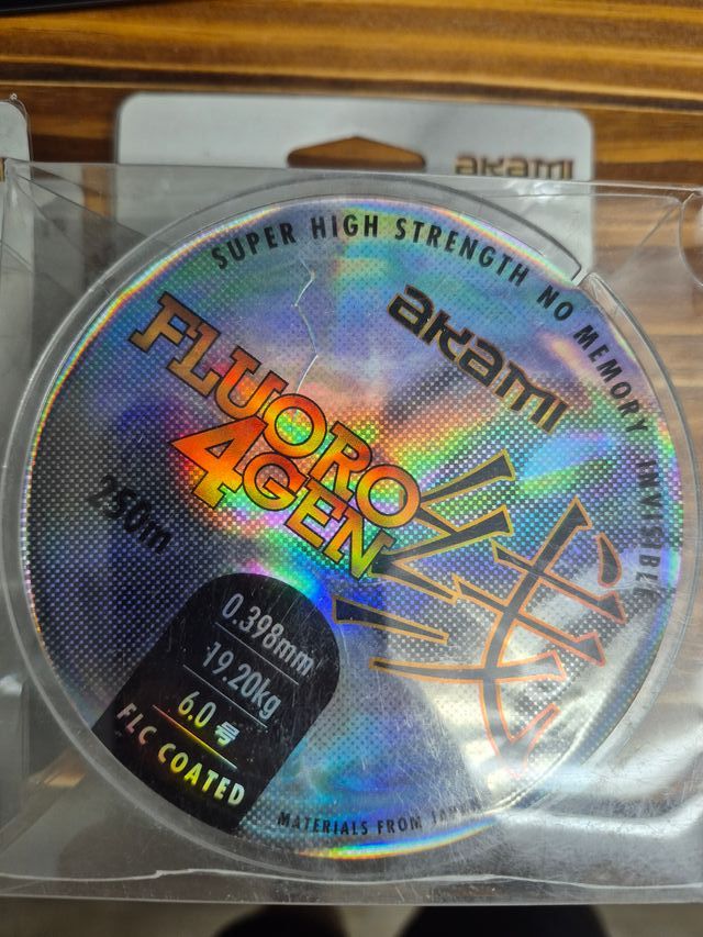 Akami Fluorocarbono 0.35 y 0.40mm. A estrenar