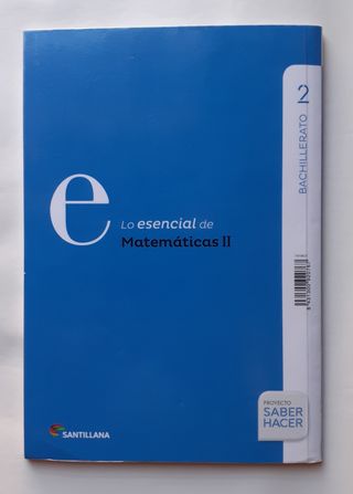 MATEMÁTICAS II_2º BACHILLERATO + GUÍA RÁPIDA