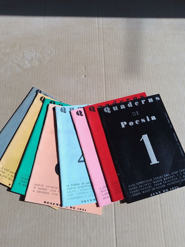 Quaderns de poesia
