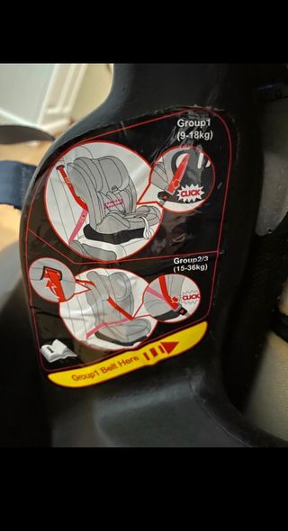 Silla coche tropic baby Nurse,no isofix