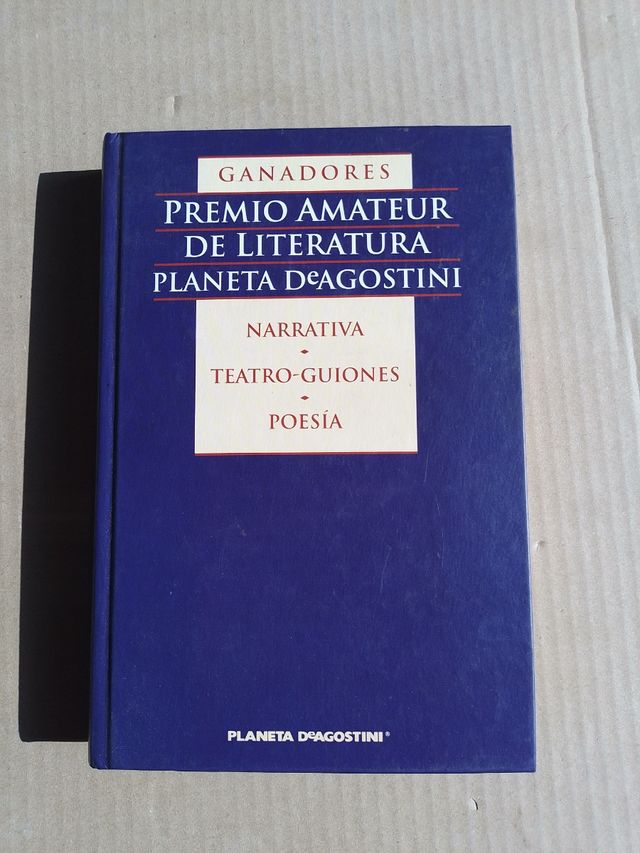 Narrativa,Teatro,Poesia premio amateur de literatu