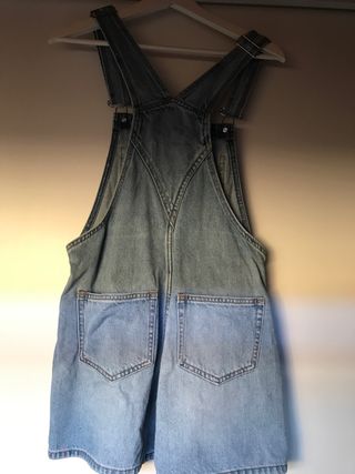 Peto o mono vaquero Pull&Bear talla S