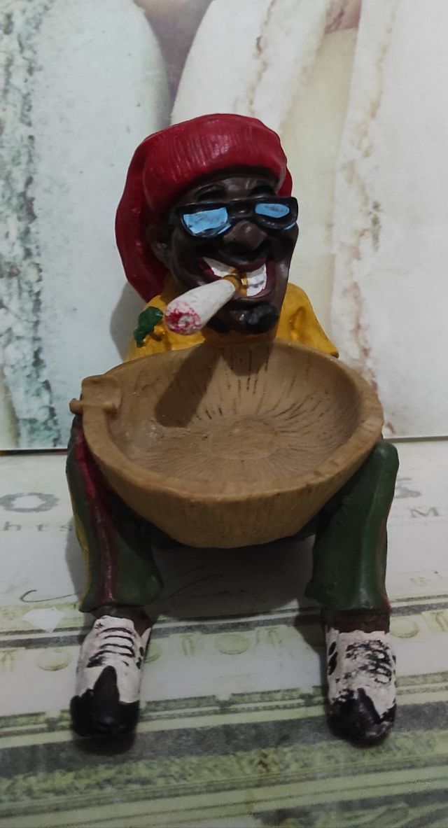 Statuetta Che Guevara Terracotta portagioie Rasta