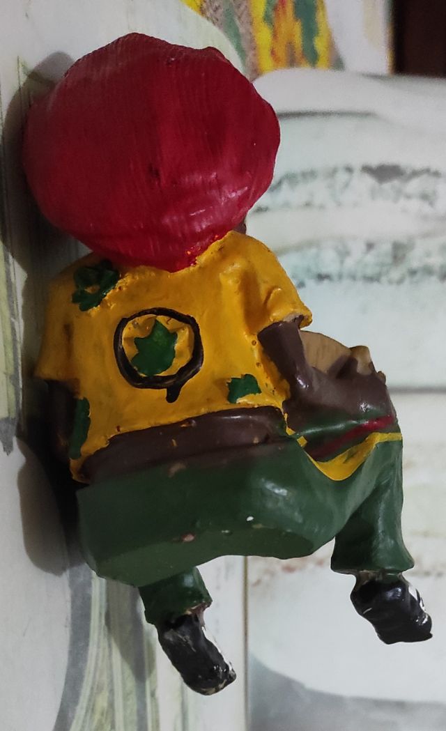 Statuetta Che Guevara Terracotta portagioie Rasta