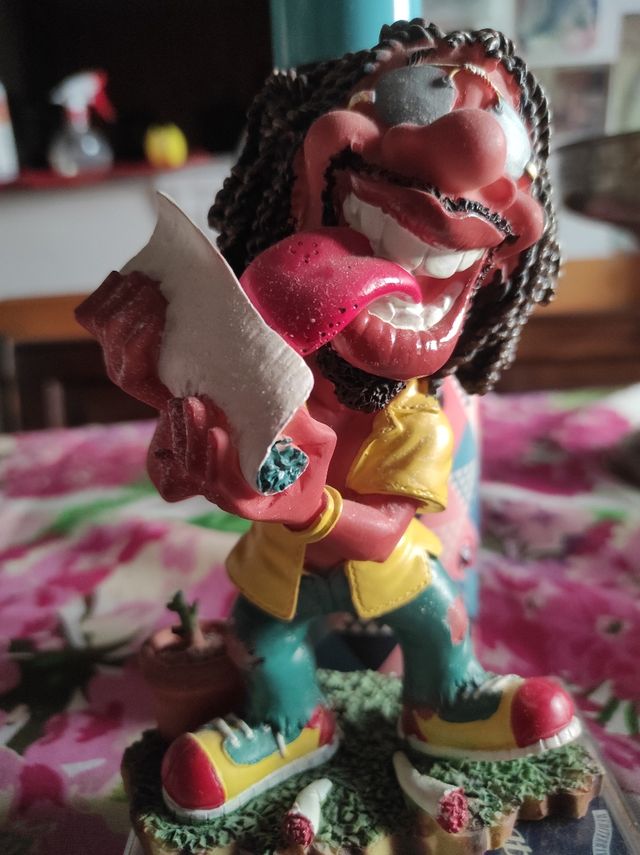 Statuetta Che Guevara Terracotta portagioie Rasta