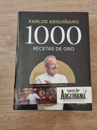 Libro 1000 recetas de Karlos Arguiñano
