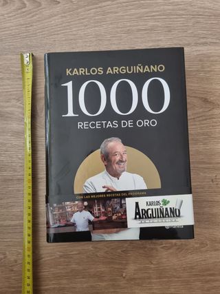 Libro 1000 recetas de Karlos Arguiñano