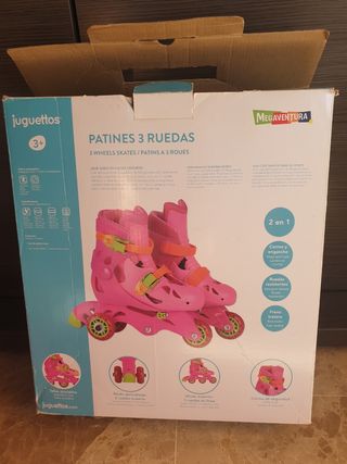 Patines 3 ruedas (Juguettos)