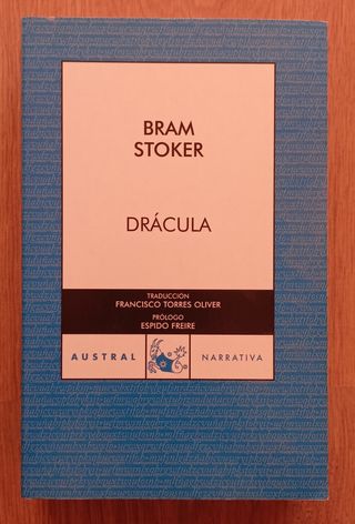 Libro "Drácula" de Bram Stoker