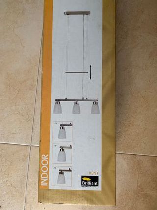 Lampara de techo 3 focos Brilliant