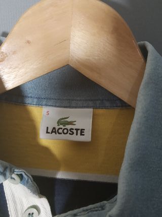 Polo Lacoste Rugby rayas