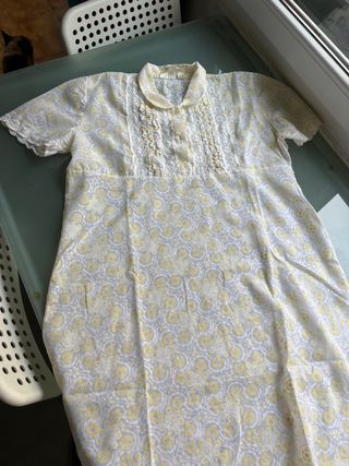 Camisón vintage flores