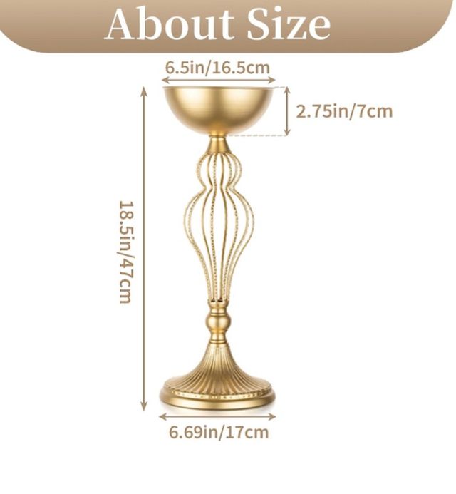 Jarrones Centro Mesa