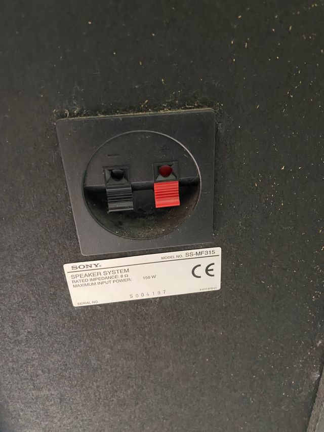 Altavoces Sony SS-MF315
