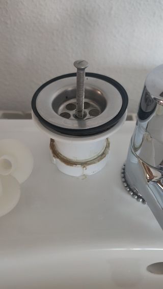 Lavabo con pedestal