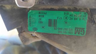 Faros opel Astra G copué.