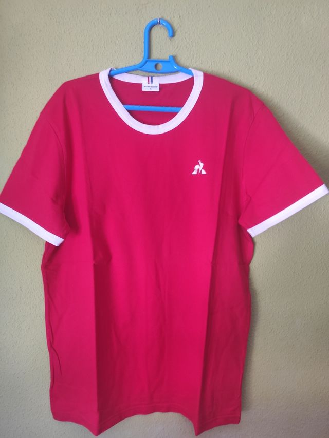 Camiseta roja Le Coq Sportif