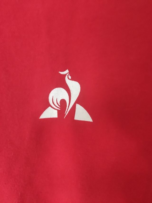 Camiseta roja Le Coq Sportif
