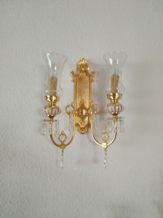 Lámpara lágrimas cristal de roca