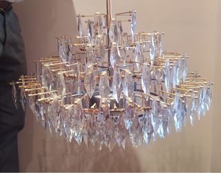 LAMPARA ARAÑA DE CRISTAL