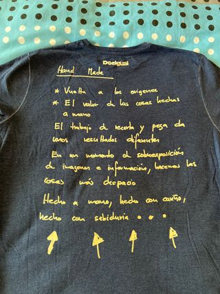 Camiseta desigual
