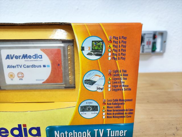 Tarjeta AVerTV Cardbus Para portátil