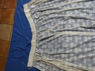coppia di tendoni con fettuccia e pesi mis 2.60x2.