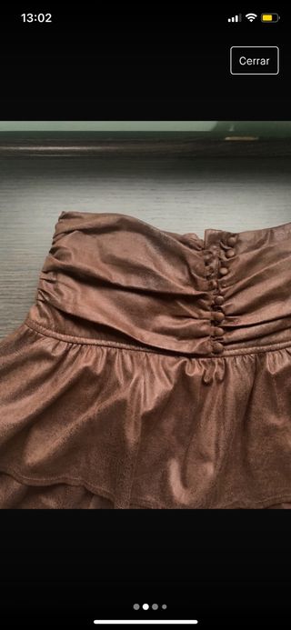 Falda Stradivarius 