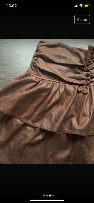 Falda Stradivarius 
