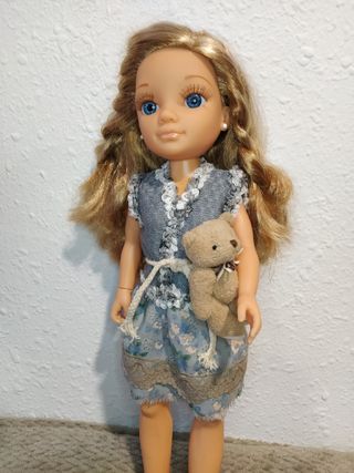 Falda Nancy 40 cm muñeca