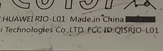 despiece huawei RIO