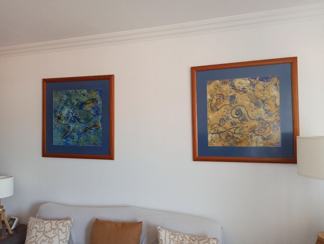 Cuadros de la artista de Palafrugell Rosa Avellí