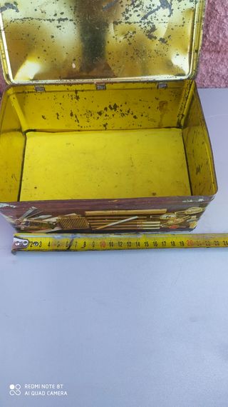 Caja colacao Metalica