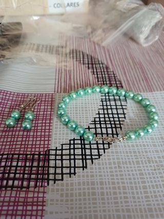 Conjunto de collar, pulsera ........