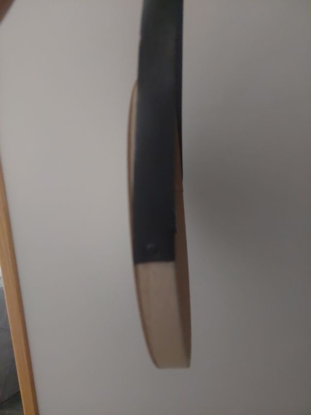 Reloj madera redondo