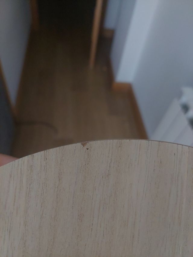 Reloj madera redondo