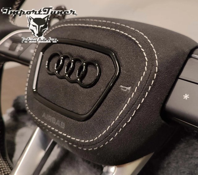 Volante Audi RSQ3 SQ5 SQ7 RSQ8 alcantara carbono