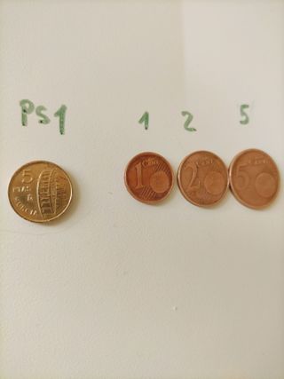 Monedas coleccion pesetas,centimos