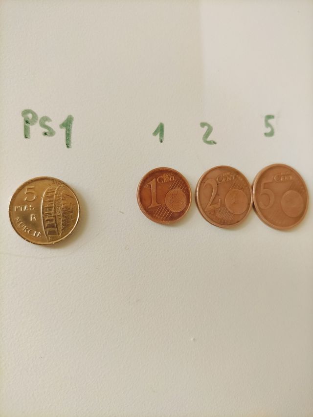 Monedas coleccion pesetas,centimos