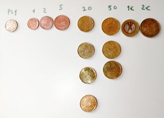 Monedas coleccion pesetas,centimos