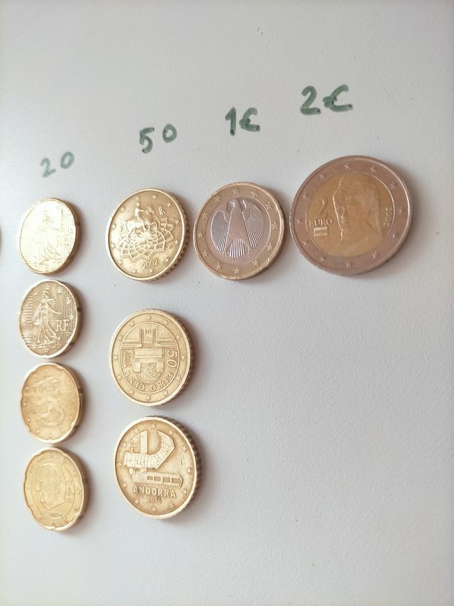 Monedas coleccion pesetas,centimos